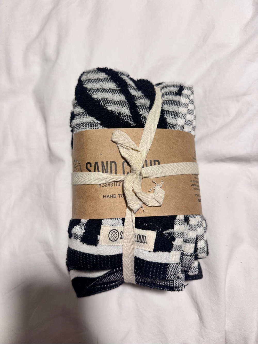 Sand Cloud-Noir Hand Bath Bundle 2 pack in Black and white